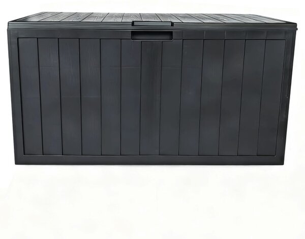 Záhradný úložny box sivý 280 L AZB-G2075 GREY