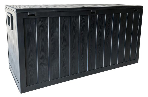 Záhradný úložny box sivý 280 L AZB-G2075 GREY