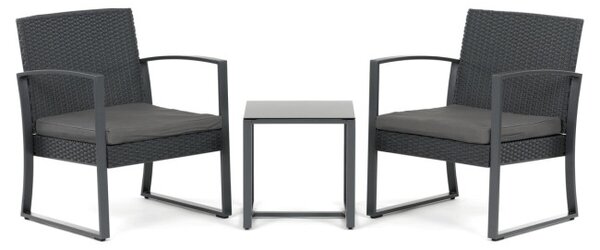 Set záhradného nábytku sivý AZS-H1111 GREY