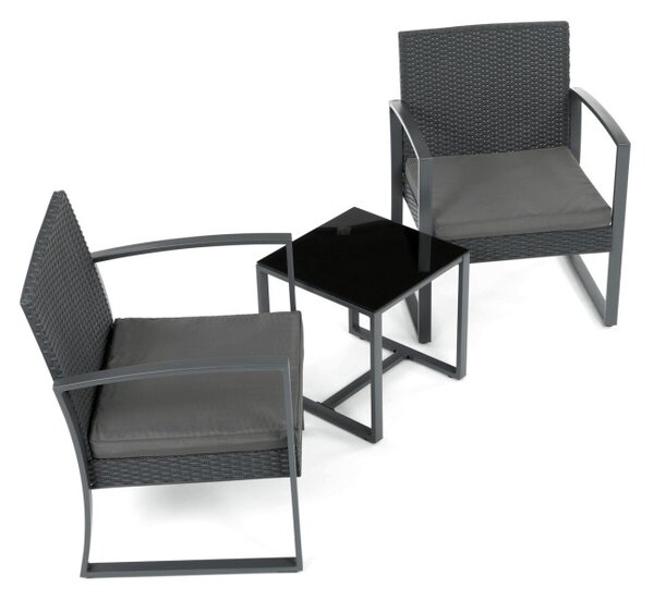 Set záhradného nábytku sivý AZS-H1111 GREY