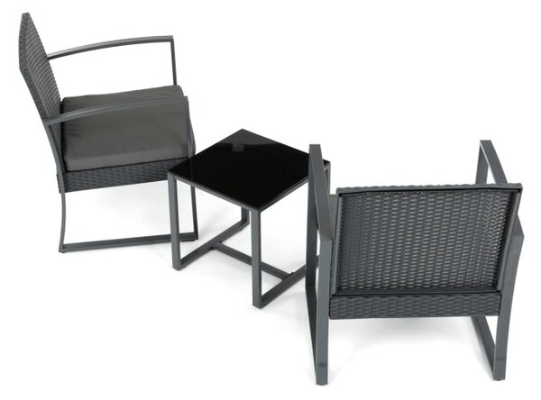 Set záhradného nábytku sivý AZS-H1111 GREY