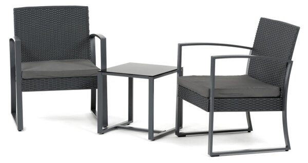 Set záhradného nábytku sivý AZS-H1111 GREY