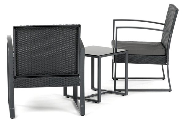 Set záhradného nábytku sivý AZS-H1111 GREY