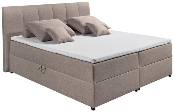 BOXSPRINGOVÁ POSTEĽ, 180/200 cm, bahenná hnedá MID.YOU - Postele, Online Only