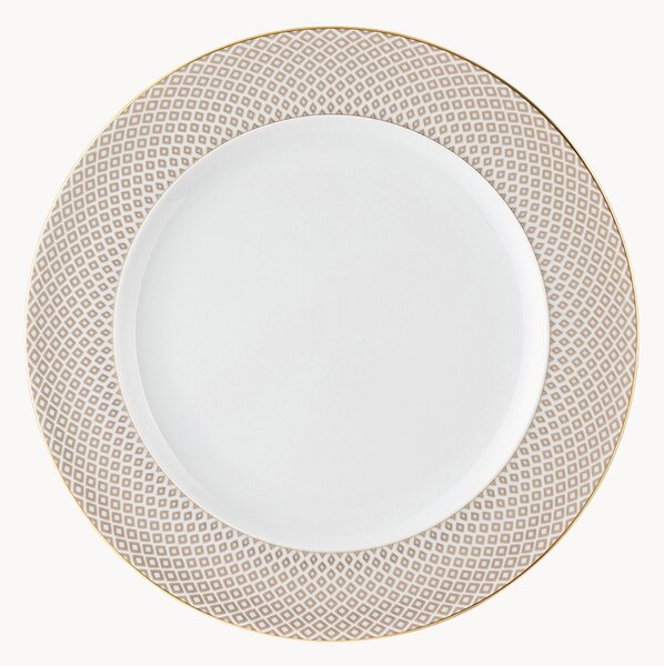 Porcelánové plytké taniere Francis, 6 ks