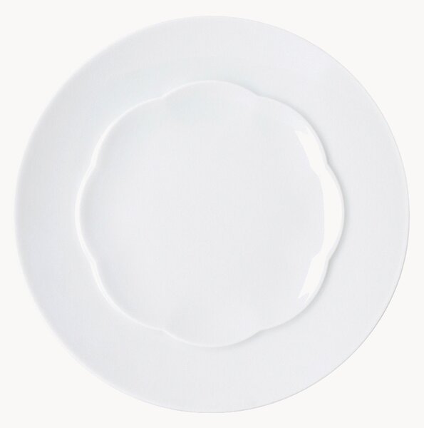 Porcelánové dezertné taniere Sonetto, 6 ks