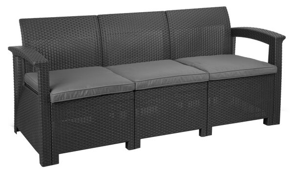 Set záhradného nábytku DAKOTA grafitový