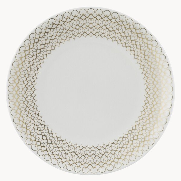 Dezertné taniere z kostného porcelánu Jade, 6 ks