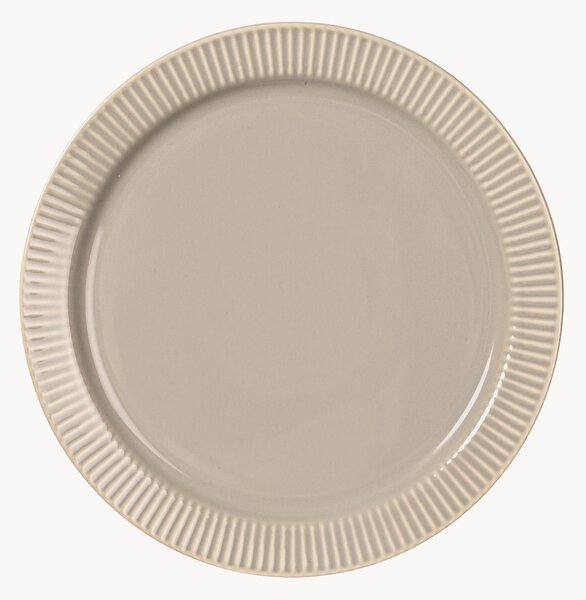 Dezertné taniere z nového kostného porcelánu Inka, 6 ks