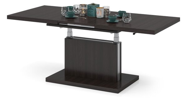 ASTON wenge - rozkladací, zdvíhací, konferenčný stolík