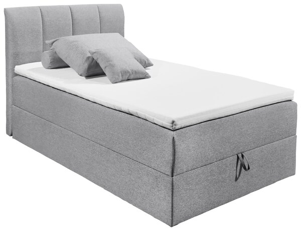 BOXSPRINGOVÁ POSTEĽ, 120/200 cm sivá MID.YOU - Postele, Online Only