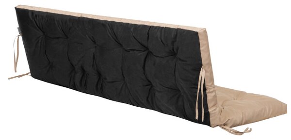 Vankúš na záhradnú hojdačku POLA LIGHT béžový 120 cm