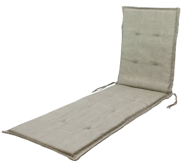 Cappa Vankúš na ležadlo, krátky, farba ECRU, 185 × 52 cm