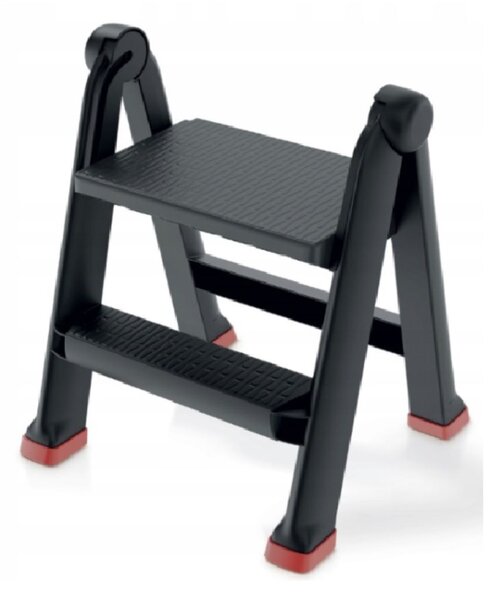 Kistenberg Rebrík TITAN LADDER čierny 47,0 × 43,5 × 60,0 cm – jednostranný