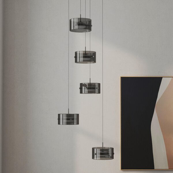ZÁVESNÉ LED SVIETIDLO, 43/150 cm Novel - Interiérové svietidlá