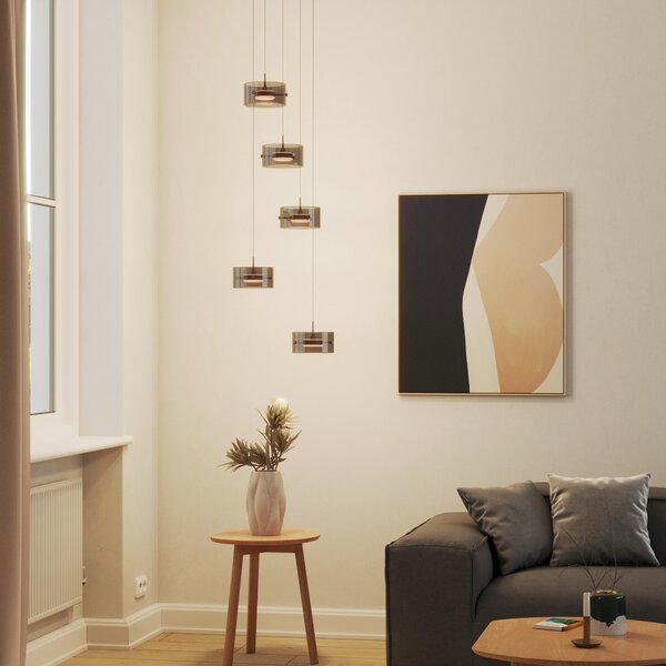 ZÁVESNÉ LED SVIETIDLO, 43/150 cm Novel - Interiérové svietidlá