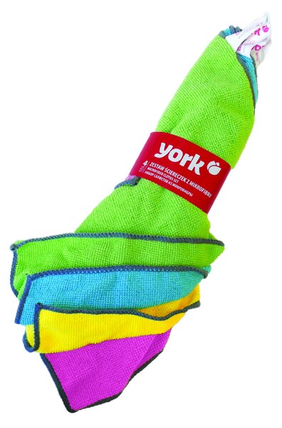 York Sada utierok z mikrovlákna, 4 ks
