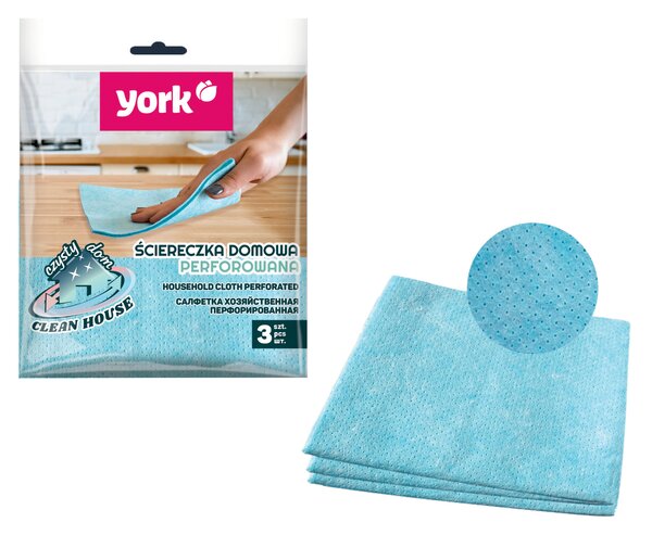 York Perforovaná kuchynská utierka, 3 ks