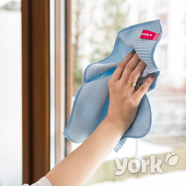 York Mikrovláknová utierka na okná WAFFLE, 1 ks
