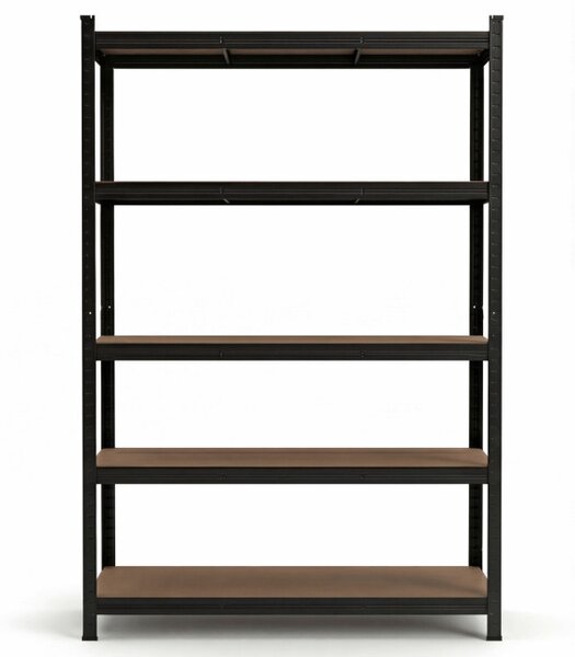 Regál 120x180x40 cm čierny AUR-G2120 BK