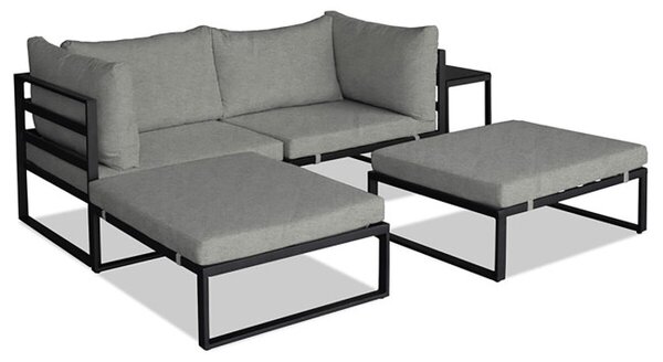 Set záhradného nábytku sivý AZ-L1761 SIL