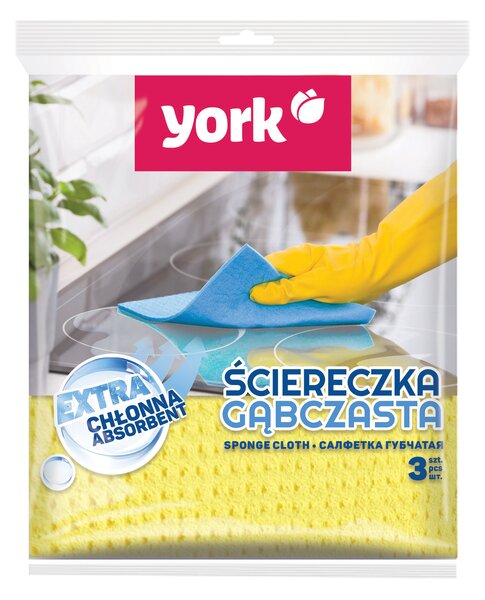 York Hubková utierka, 3 ks