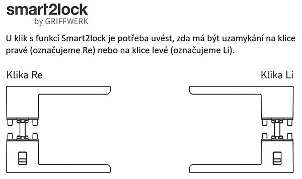 Dverové kovanie MP GK - LUCIA PIATTA S QUATTRO - HR - S2L (grafit čierna), klika/klika s uzamykáním levá, Bez spodnej rozety, MP grafit černá