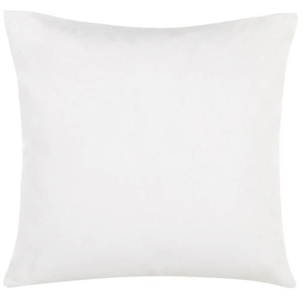 Sada 2 vonkajších vankúšov polyester modrozelená a biela štvorec 45 cm viacfarebný listový vzor