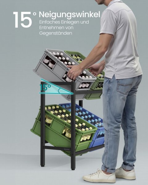 Regál na prepravky BSC323B101
