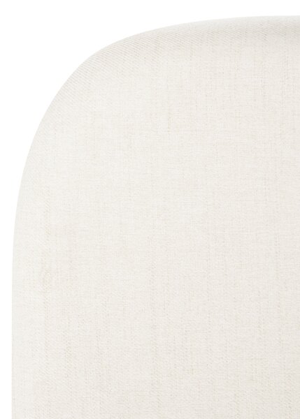 Posteľ s úložným priestorom krémová biela látkové čalúnenie 180 x 200 cm minimalistický moderný dizajn spálňa