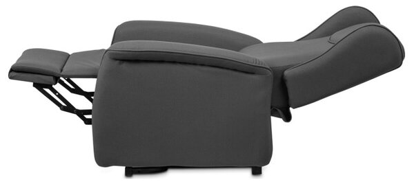 Polohovacie kreslo sivé, elektrické TV-1192 GREY2
