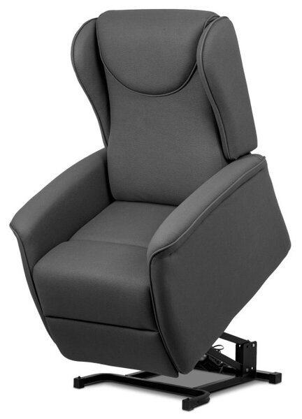 Polohovacie kreslo sivé, elektrické TV-1192 GREY2