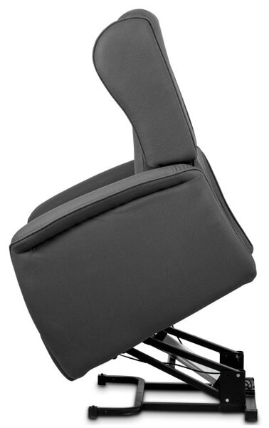 Polohovacie kreslo sivé, elektrické TV-1192 GREY2