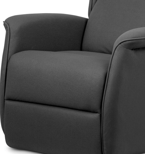 Polohovacie kreslo sivé, elektrické TV-1192 GREY2