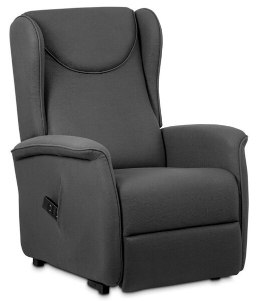 Polohovacie kreslo sivé, elektrické TV-1192 GREY2