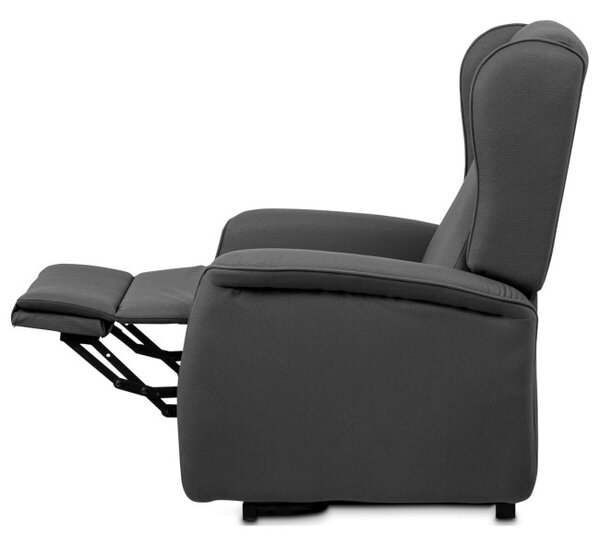 Polohovacie kreslo sivé, elektrické TV-1192 GREY2