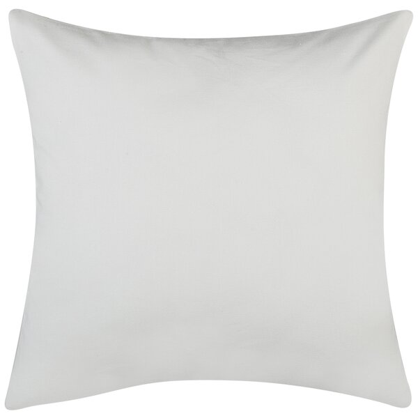 Sada 2 dekoratívnych zamatových vankúšov biela 45 x 45 cm zlatá fóliová potlač marocký vzor glamour štýl