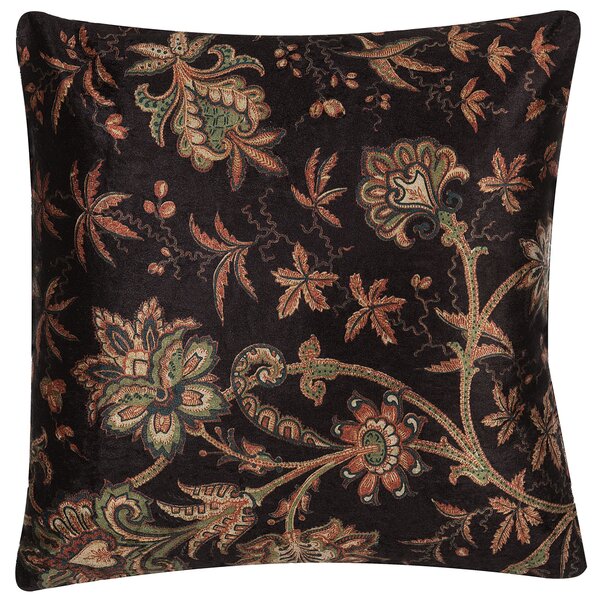 Sada 2 dekoratívnych vankúšov viacfarebný kvetovaný vzor 45 x 45 cm retro vintage dekoratívne doplnky