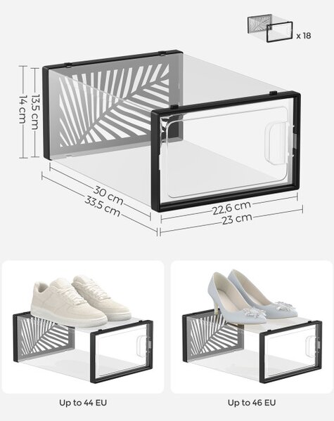 Úložné boxy LSP106B18 (18 ks)