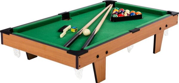 Mini biliardový stôl GamesPlanet® MICRO, svetlý