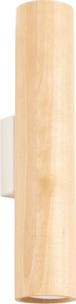 Sollux SL.1878 - Nástenné svietidlo LINO 2xGU10/10W/230V buk