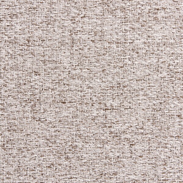 Kreslo béžová látkové čalúnenie s podrúčkami ozdobné prešívanie čierne kovové nohy moderný štýl obývacia izba