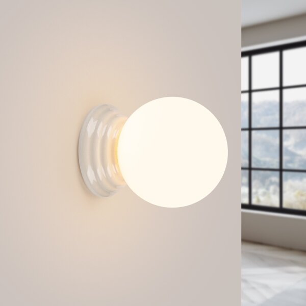 Sollux SL.1903 - Kúpeľňové nástenné svietidlo ZORI 1xG9/8W/230V IP44 biela