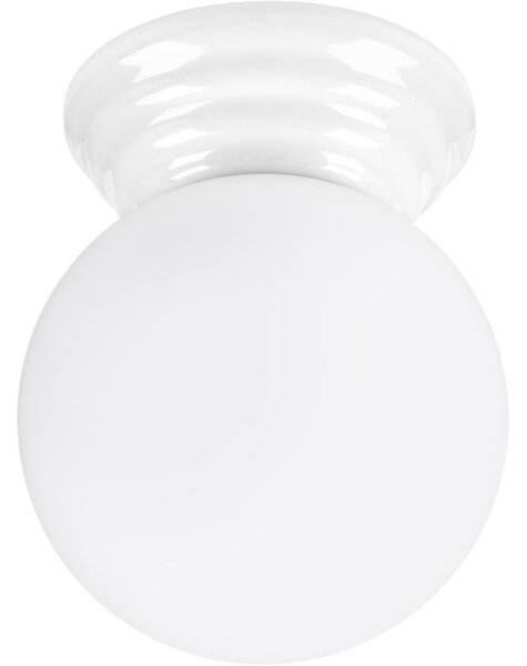 Sollux SL.1904 - Kúpeľňové stropné svietidlo ZORI 1xG9/8W/230V pr. 12 cm IP44 biela