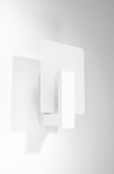 Sollux SL.1092 - Nástenné svietidlo LAPPO 1xE14/10W/230V biela