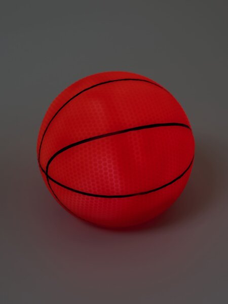 Sinsay - LED nočná lampa v tvare basketbalovej lopty - mandarínková