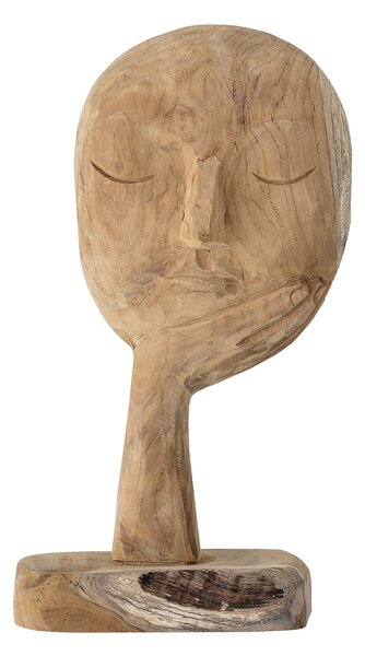 Bloomingville Dekorácia z recyklovaného dreva - Hlava