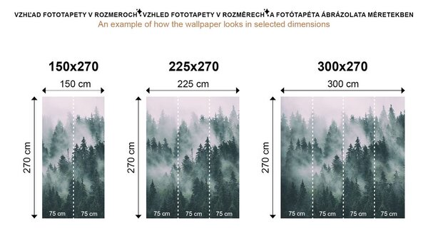 Samolepiaca tapeta abstraktná tvár v podobe stromu