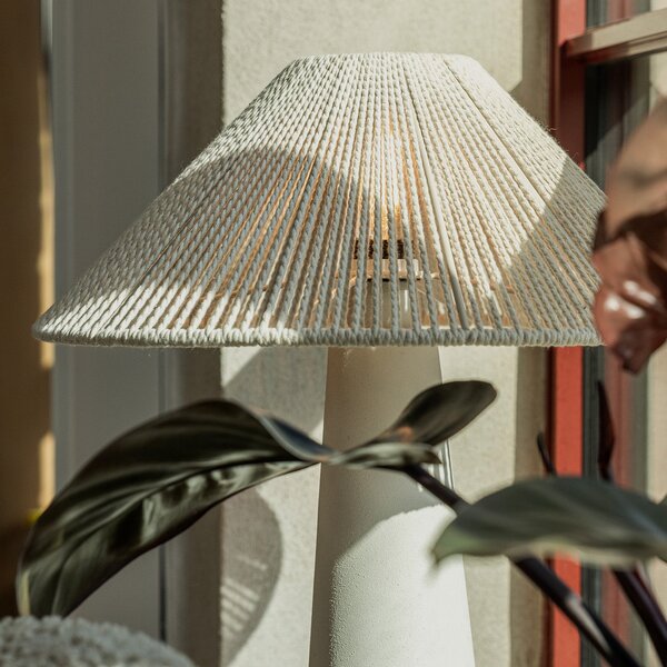 Stolové Lampa Markslöjd, Favoro, Béžová, Obývacia izba, Keramika