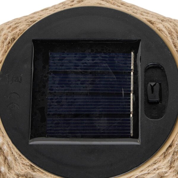 Atmosphera - LED solárna lucerna GINA LED/1,2V 800 mAh IP44 juta